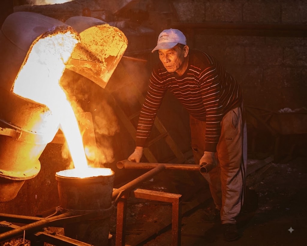 Kỹ thuật đúc tượng đồng truyền thống